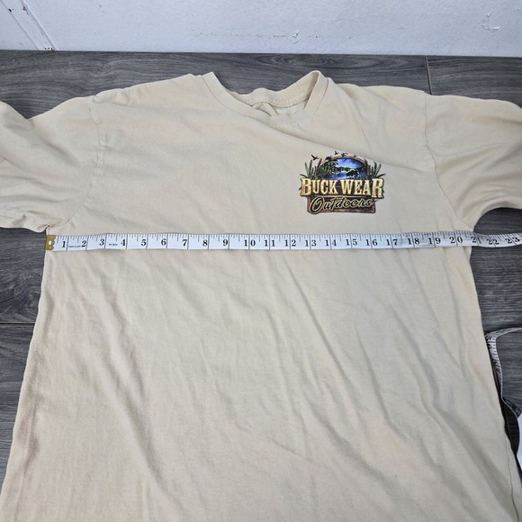 Bass Pro Shops‎ T Shirt Mens M Beige Fishing Definition Funny Short Sleeve - Picture 8 of 16